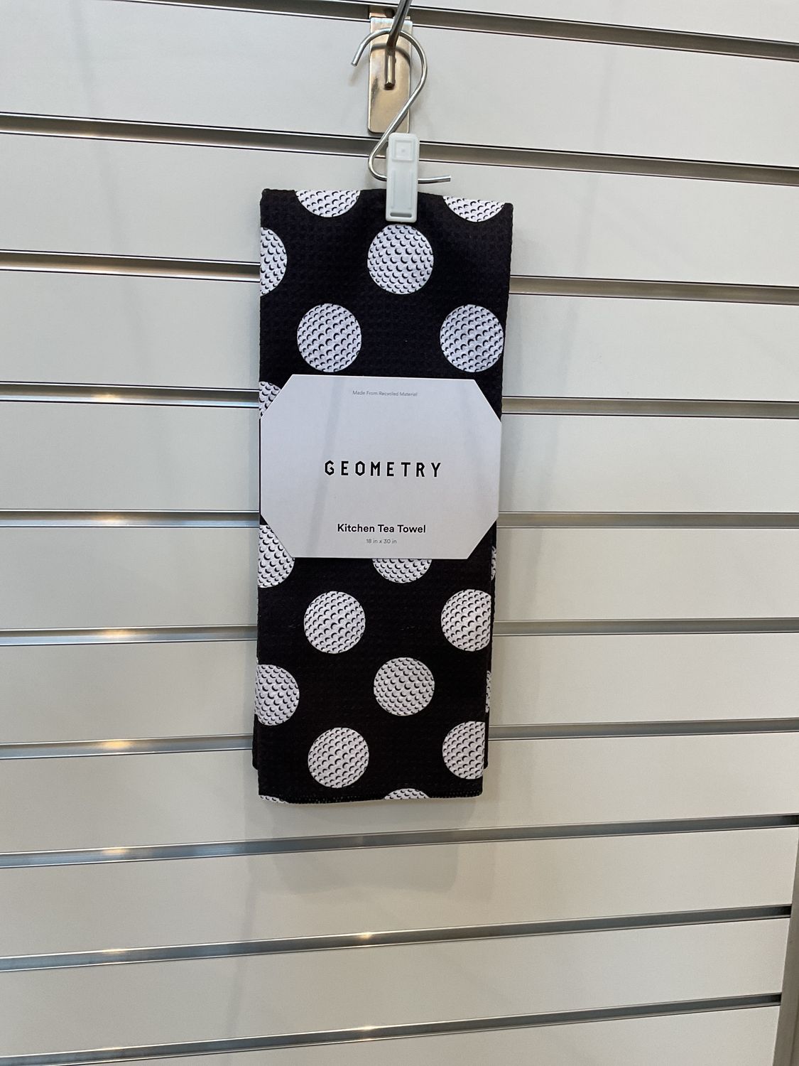 Geometry Hole In One Tea Towel Geometry Hole In One Tea Towel