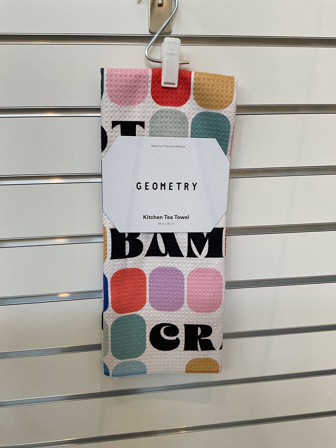 Geometry Tile Talk Tea Towel Geometry Tile Talk Tea Towel