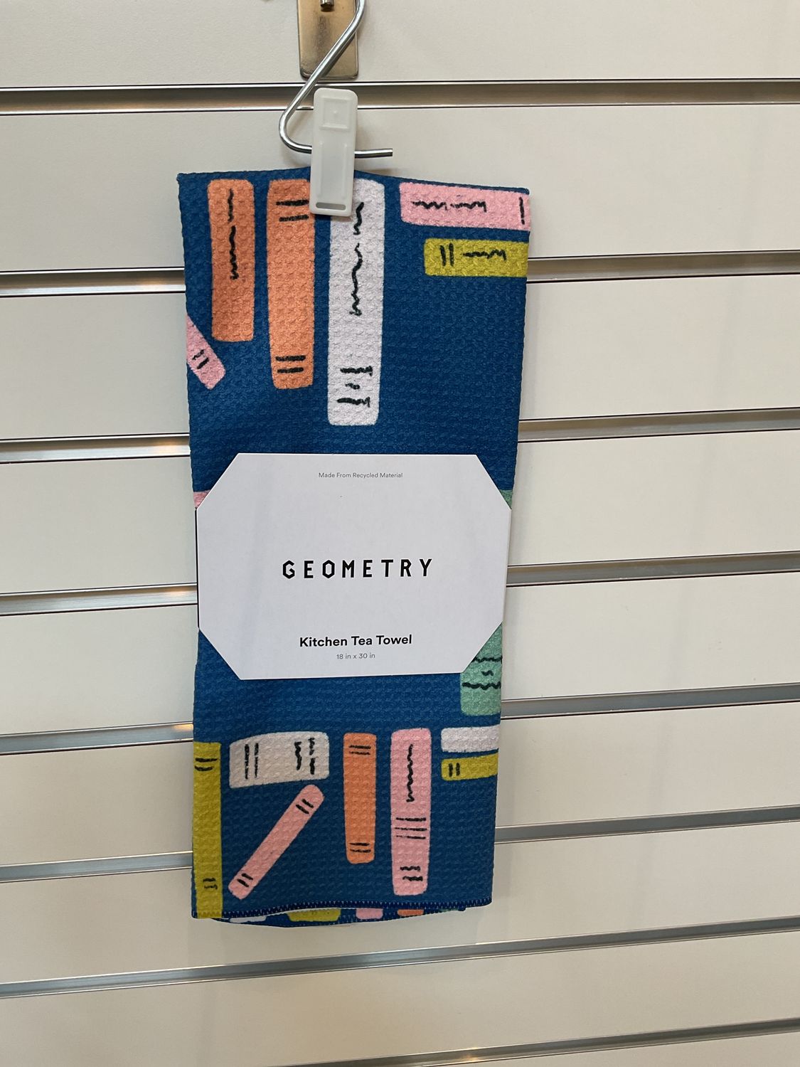 Geometry Bookish Stripes Tea Towel Geometry Bookish Stripes Tea Towel