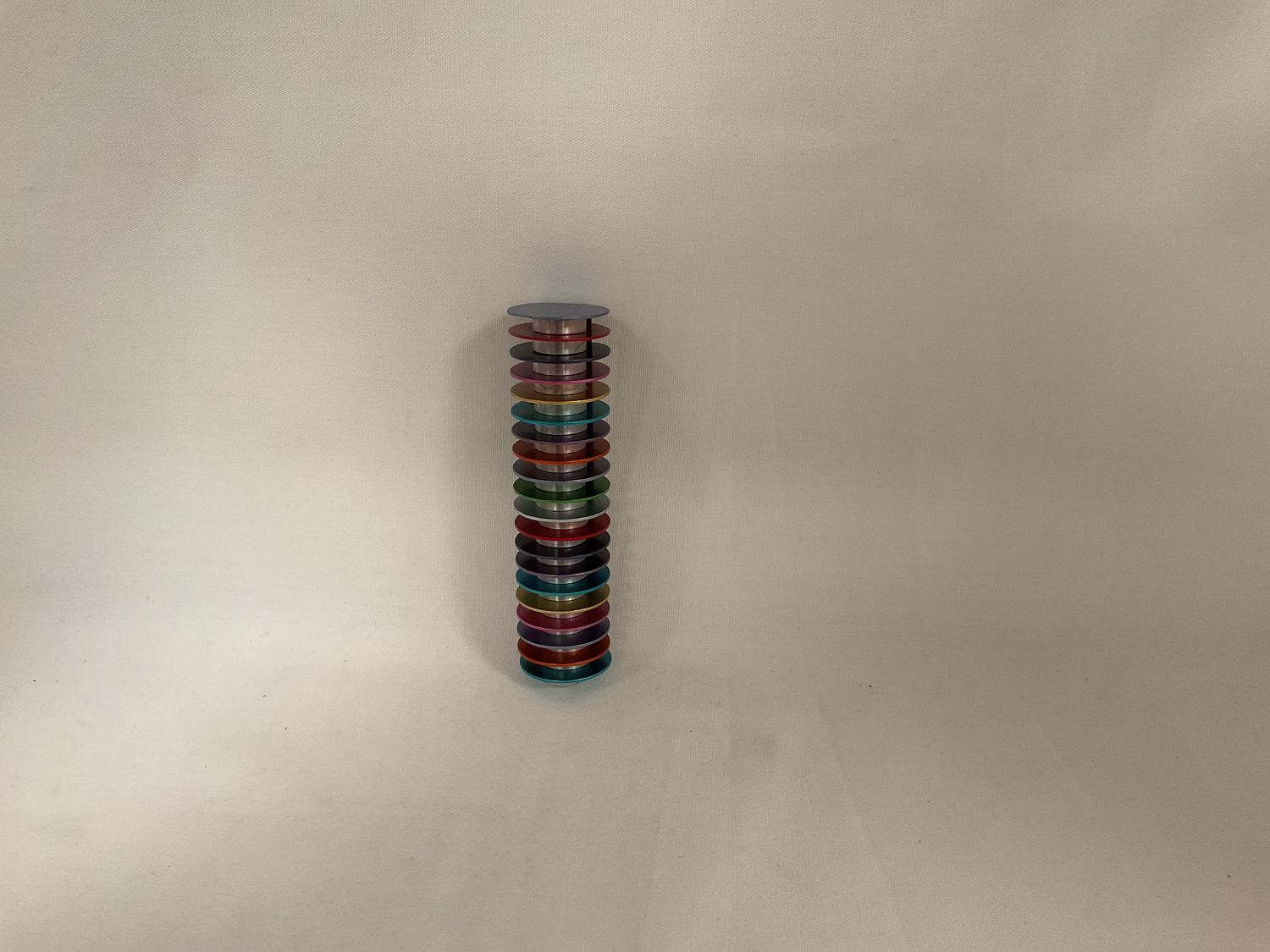 Mezuzah Case with Multicolor Discs