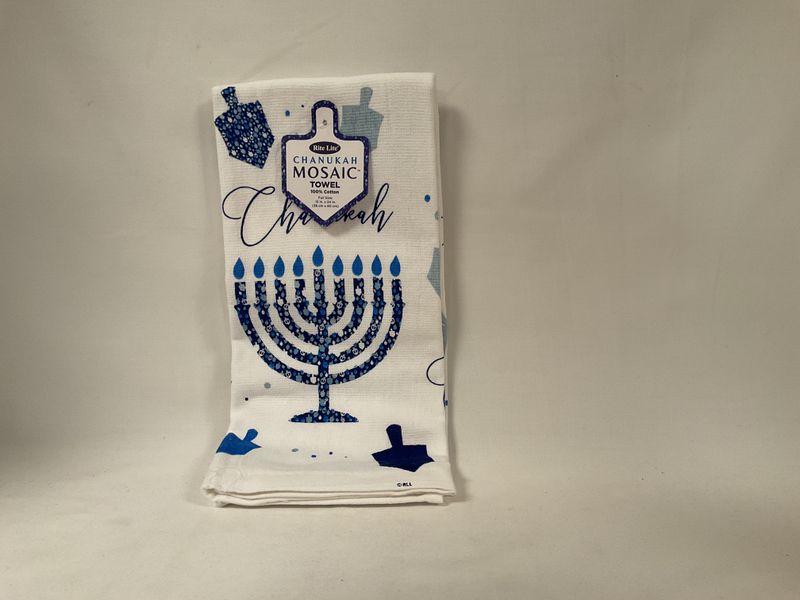 Chanukah Mosaic Towel Chanukah Mosaic Towel