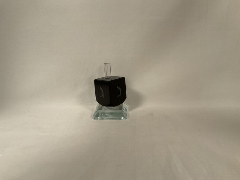 Black Crystal Dreidel Black Crystal Dreidel