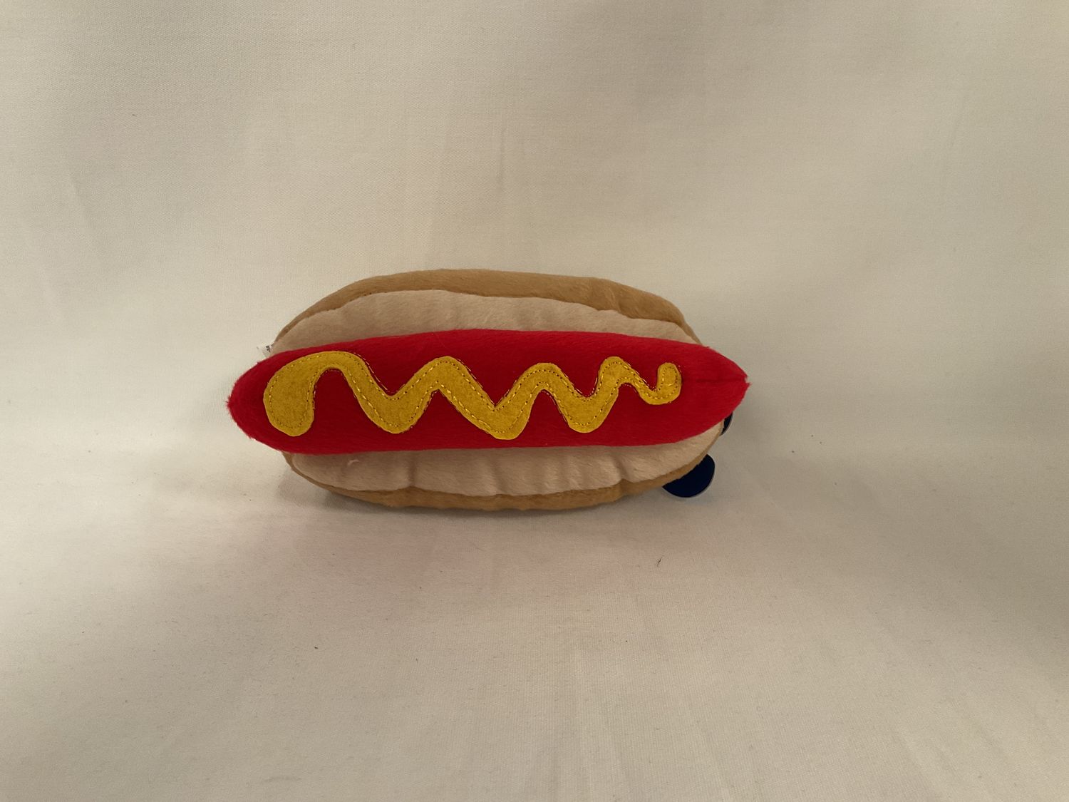 Squeaky Kosher Hot Dog Toy