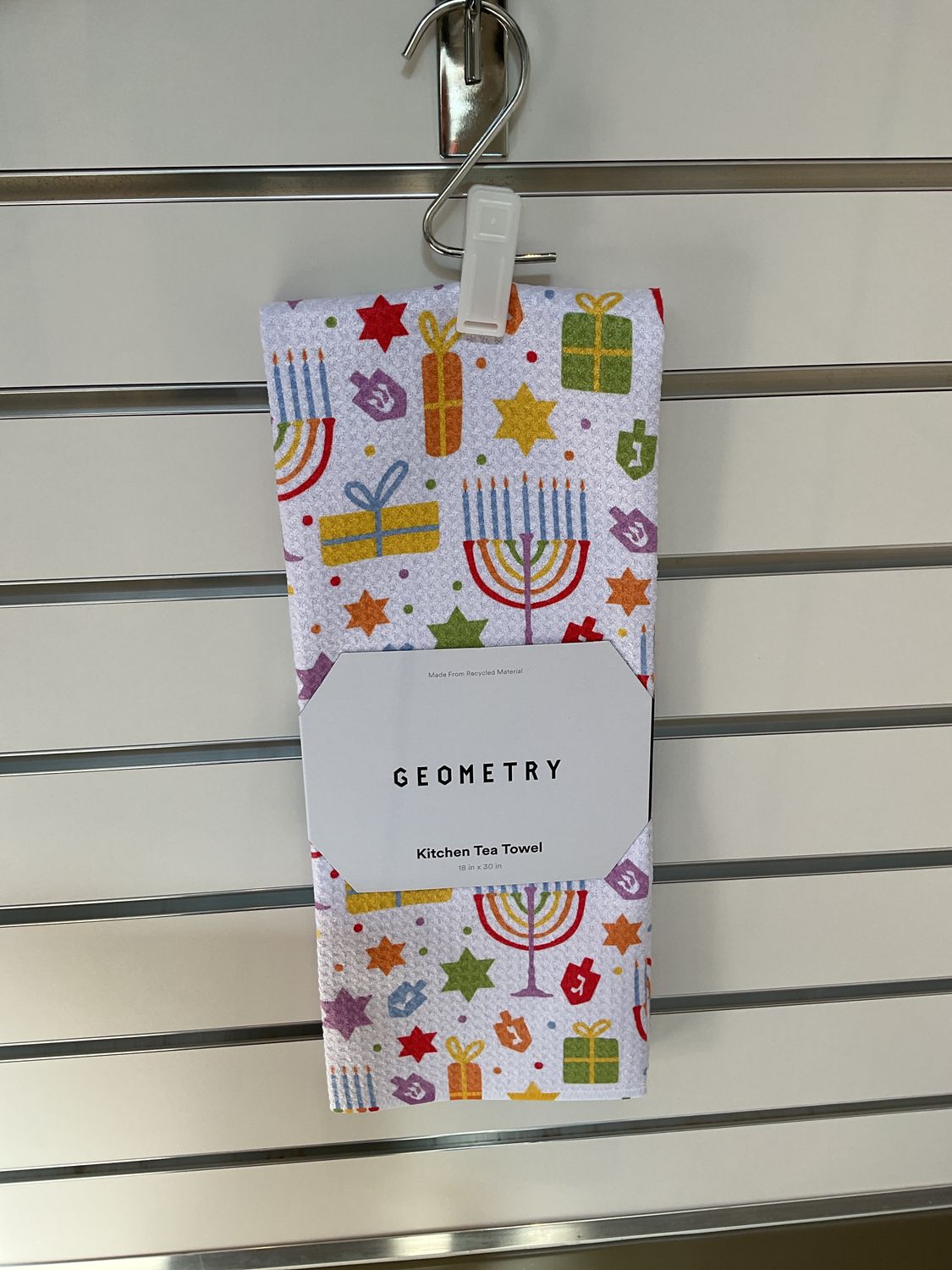 Geometry Hanukkah Oh Hanukkah Tea Towel Geometry Hanukkah Oh Hanukkah Tea Towel