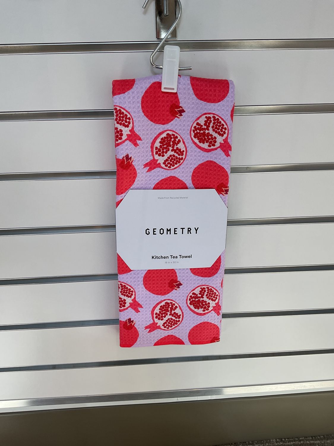 Geometry Sweet Pomegranate Tea Towel Geometry Sweet Pomegranate Tea Towel