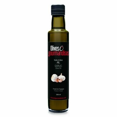 Huile d&#39;olive 250ml  - Ail