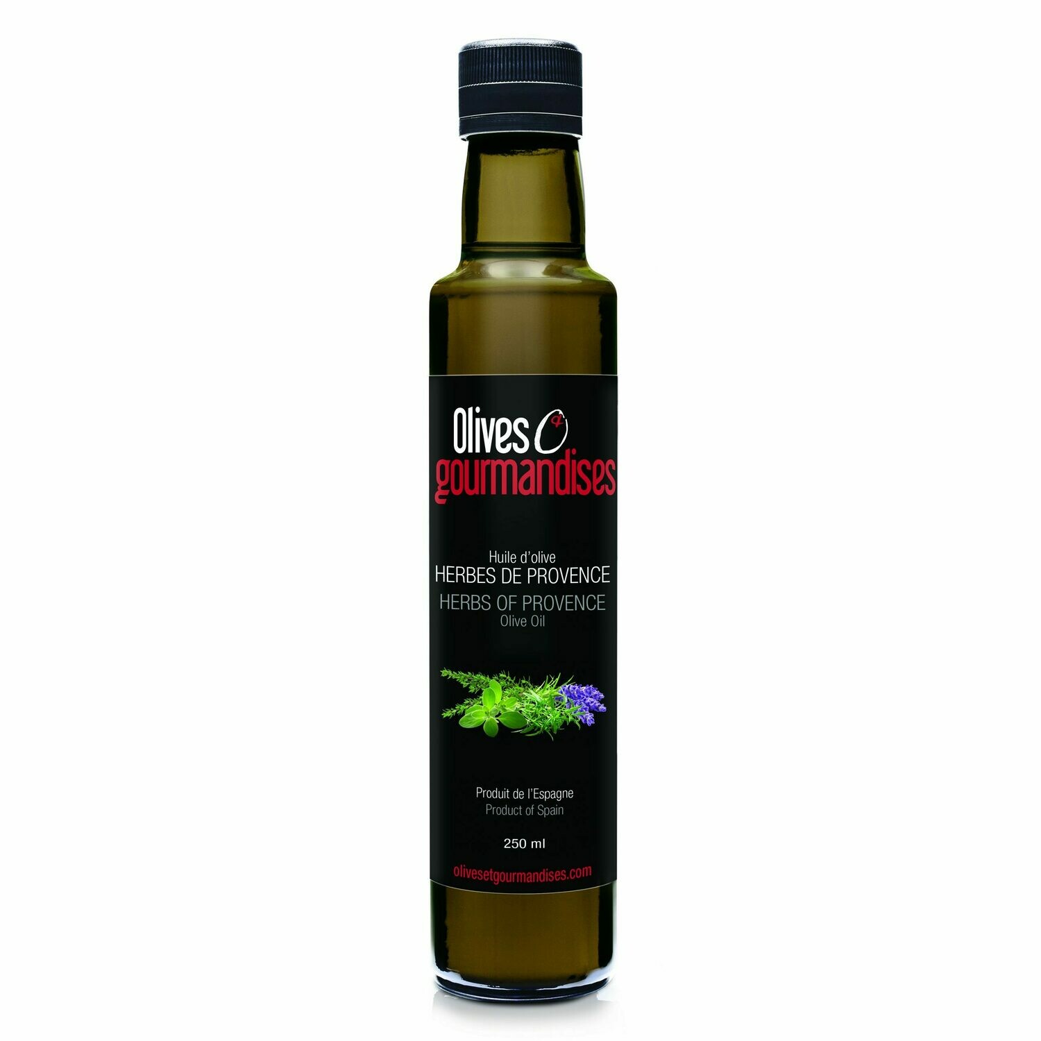 Huile d’olive 250ml - Herbes de Provence