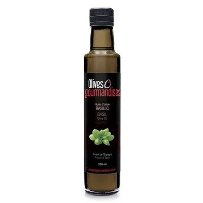 Huile d'olive - basilic