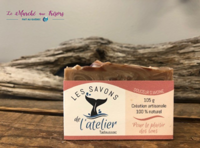 Savon artisanal - douceur d’avoine