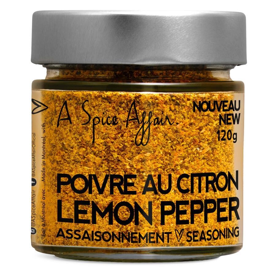 Épice poivre au citron