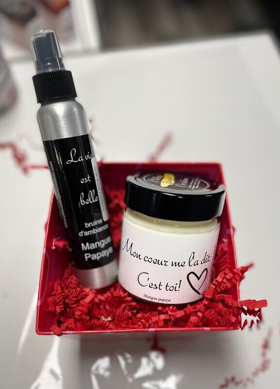 Cadeau ambiance Mangue-Papaye Cadeau ambiance Mangue-Papaye