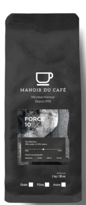 Sacs café filtre 400g - Force 10