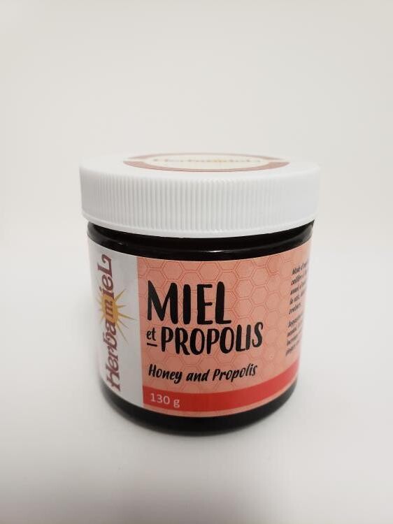 Miel et propolis 130g