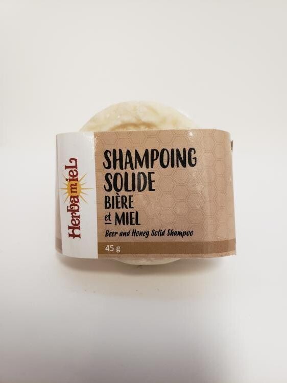 Shampoing solide - Bière et miel