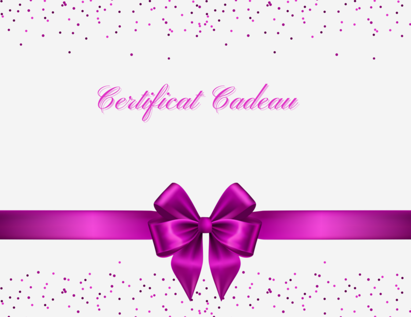 Certificat cadeau