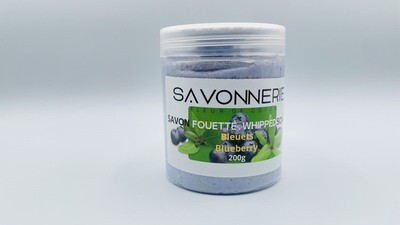 Savon fouetté - Bleuets 200g