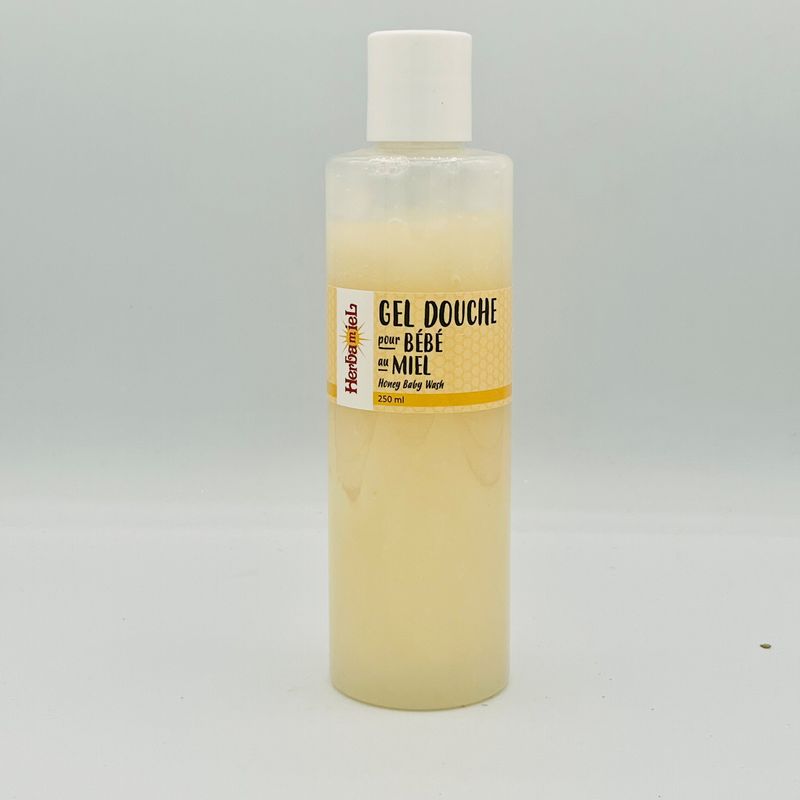Gel nettoyant pour bébé 250 ml -  Miel