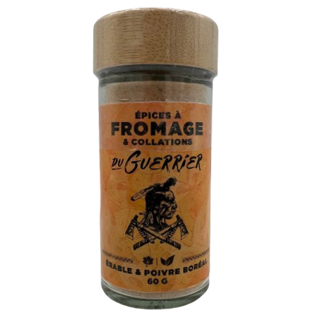Assaisonnement à fromage en grains - Érable-poivre