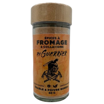 Assaisonnement à fromage en grains - Érable-poivre