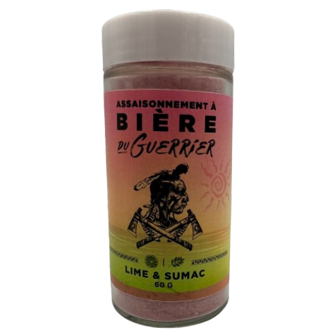Assaisonnement à la bîère - Lime et sumac
