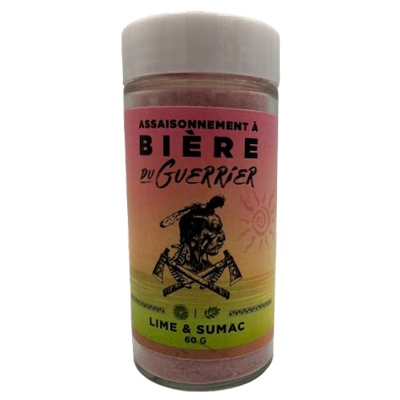 Assaisonnement à la bîère - Lime et sumac