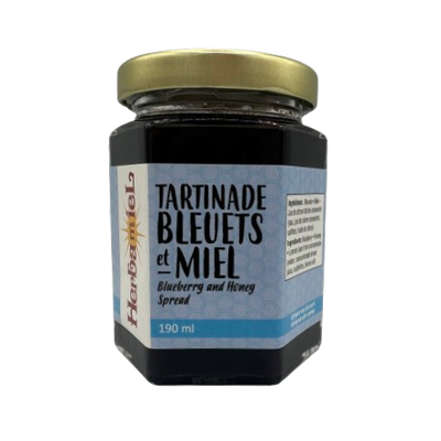 Confiture 190ml - Bleuets et miel Confiture 190ml - Bleuets et miel