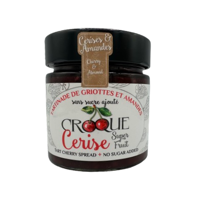 Tartinade - Cerises  et amandes