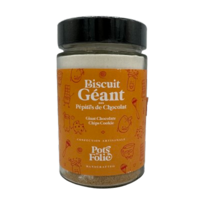 Mélange biscuit géant aux pépites de chocolat