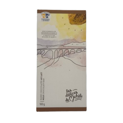 Barre de chocolat lait - Barrage Manic 5 (C)