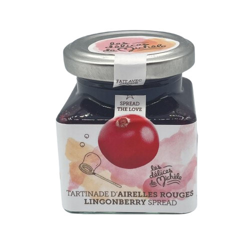 Tartinade Airelles rouges