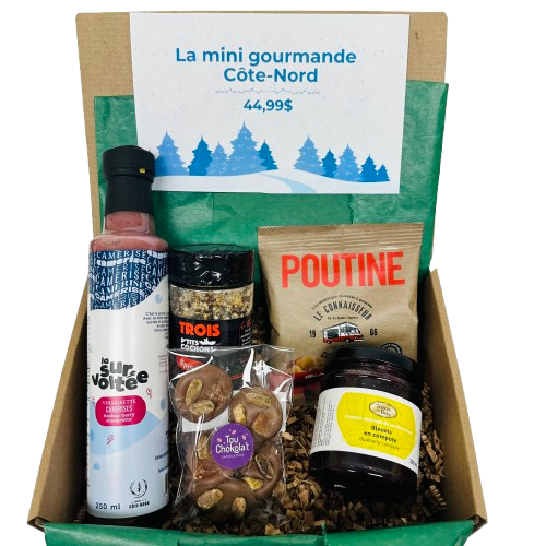 Boîte  Côte- Nord - Mini-gourmande