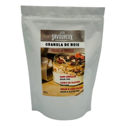 Granola - Fraises et vanille Granola - Fraises et vanille