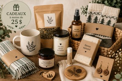 Cadeaux à moins de 25 $