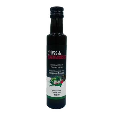 Huile d’olive 250ml  - Herbes de Toscane
