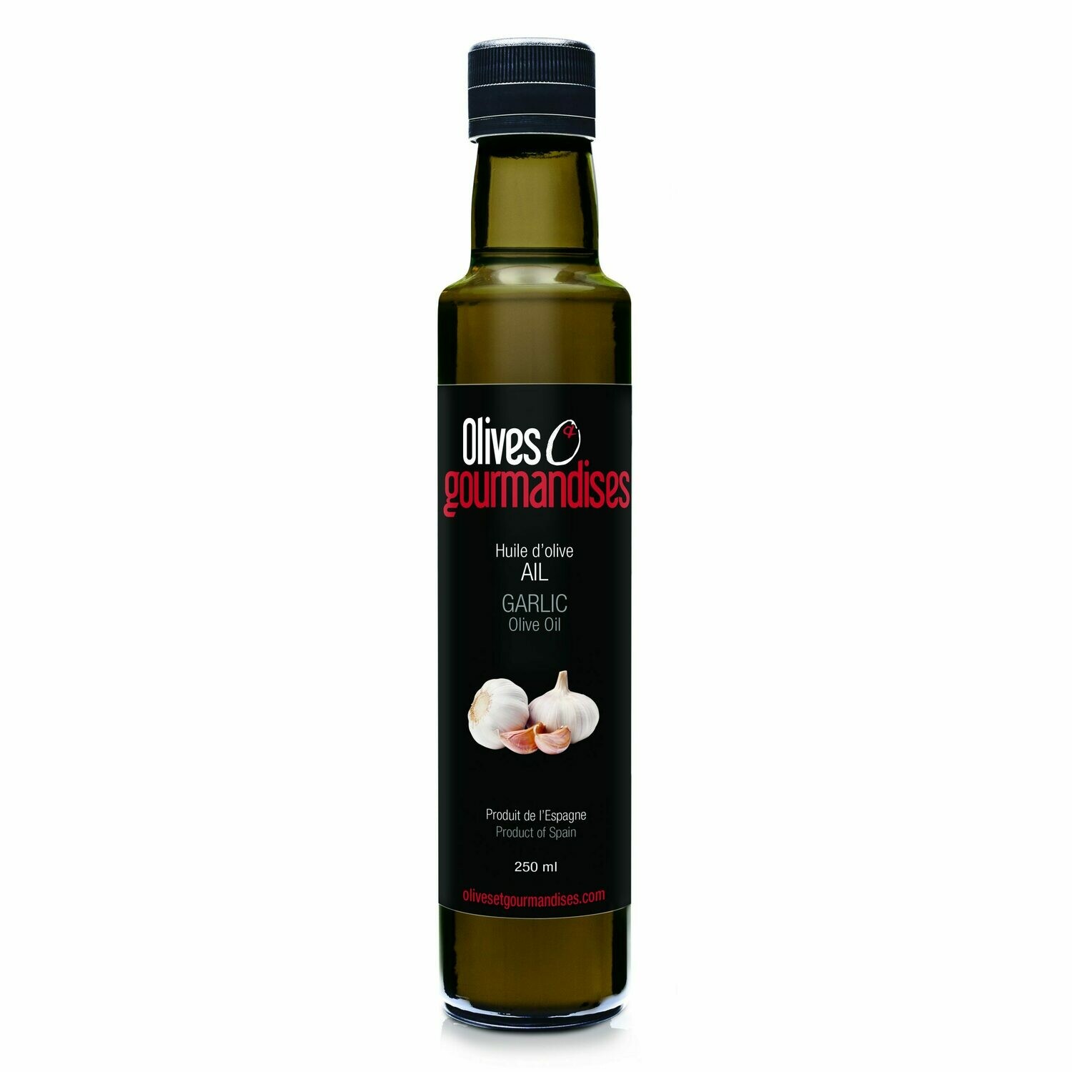 Huile d'olive 250ml - Ail Huile d'olive 250ml - Ail