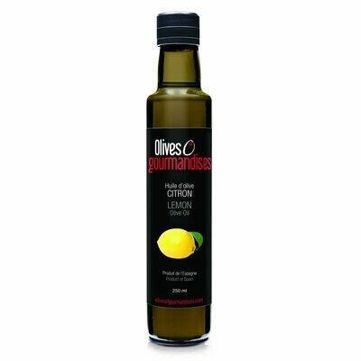 Huile d'olive 250ml - Citron Huile d'olive 250ml - Citron