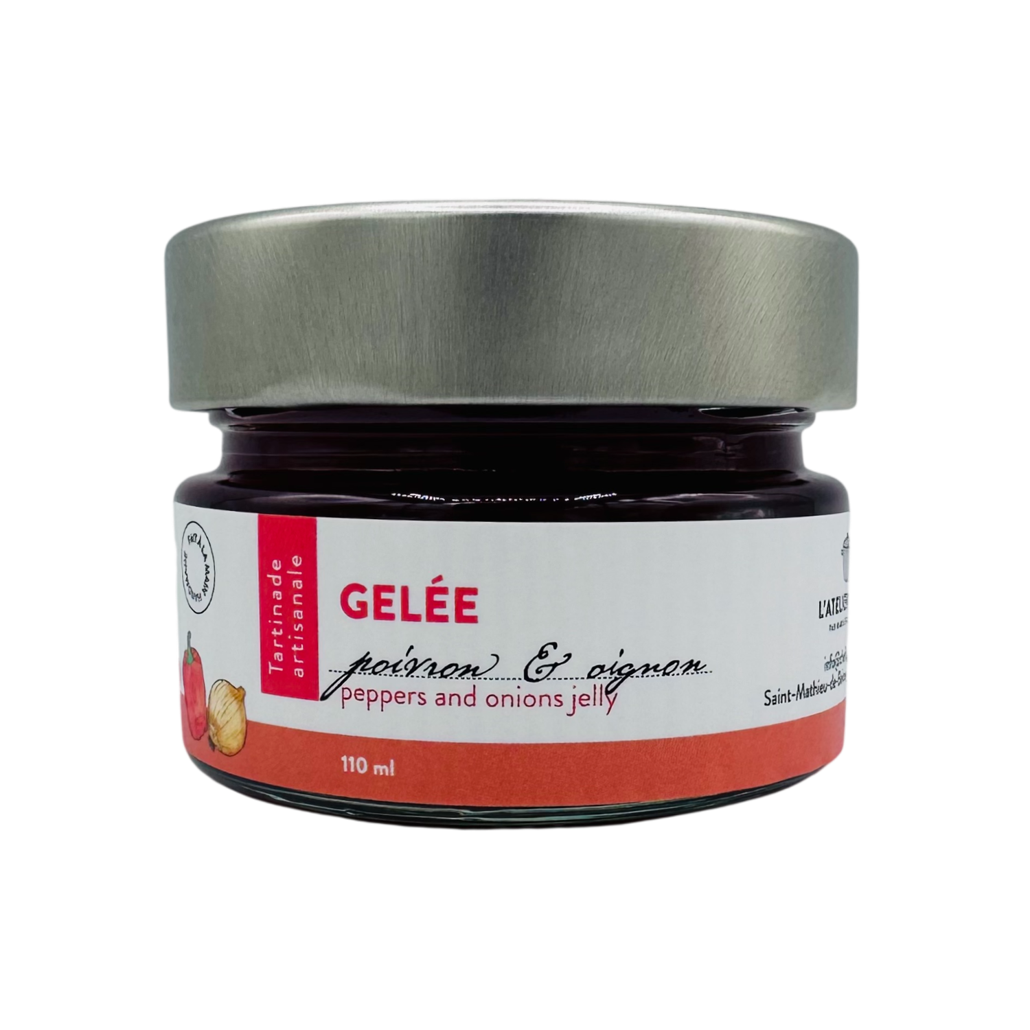 Tartinade - Poivron et oignon 110ml