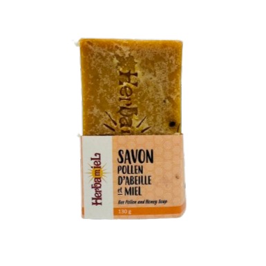 Savon 130 g - Pollen et miel Savon 130 g - Pollen et miel
