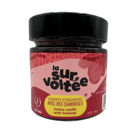 Confit oignons-camerise 212ml Confit oignons-camerise 212ml
