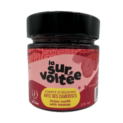 Confit oignons-camerise 212ml