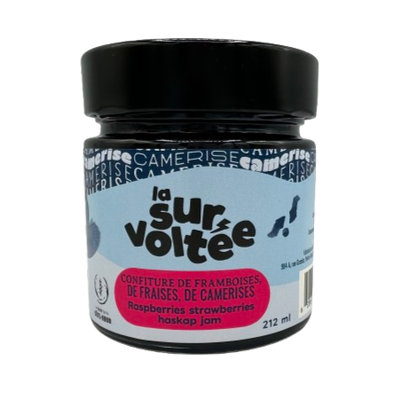 Confiture  212ml - 3 Fruits (Fraises,framboises,camerises)