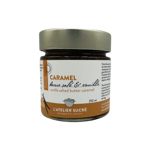 Caramel - Salé et vanille 250 ml Caramel - Salé et vanille 250 ml