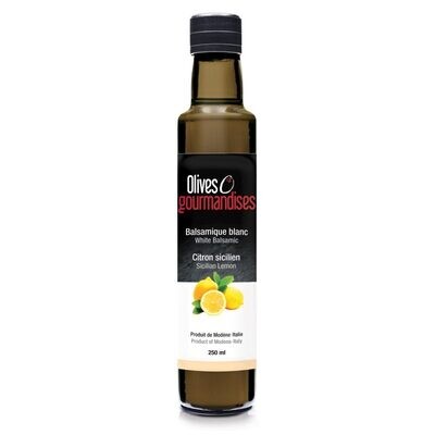 Balsamique blanc 250ml - Citron Balsamique blanc 250ml - Citron