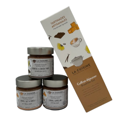 Coffret déjeuner - 3 pots de 250ml