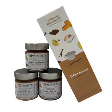 Coffret déjeuner - 3 pots de 250ml Coffret déjeuner - 3 pots de 250ml