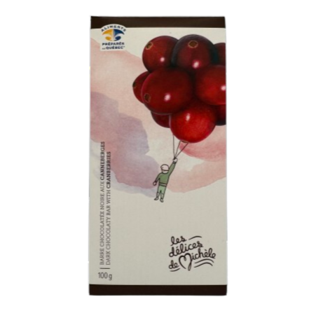 Barre de chocolat - Canneberges