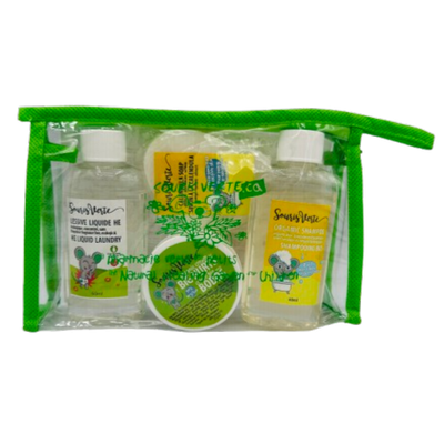 Pochette de départ (Crème bobos, savon, herbozinc)