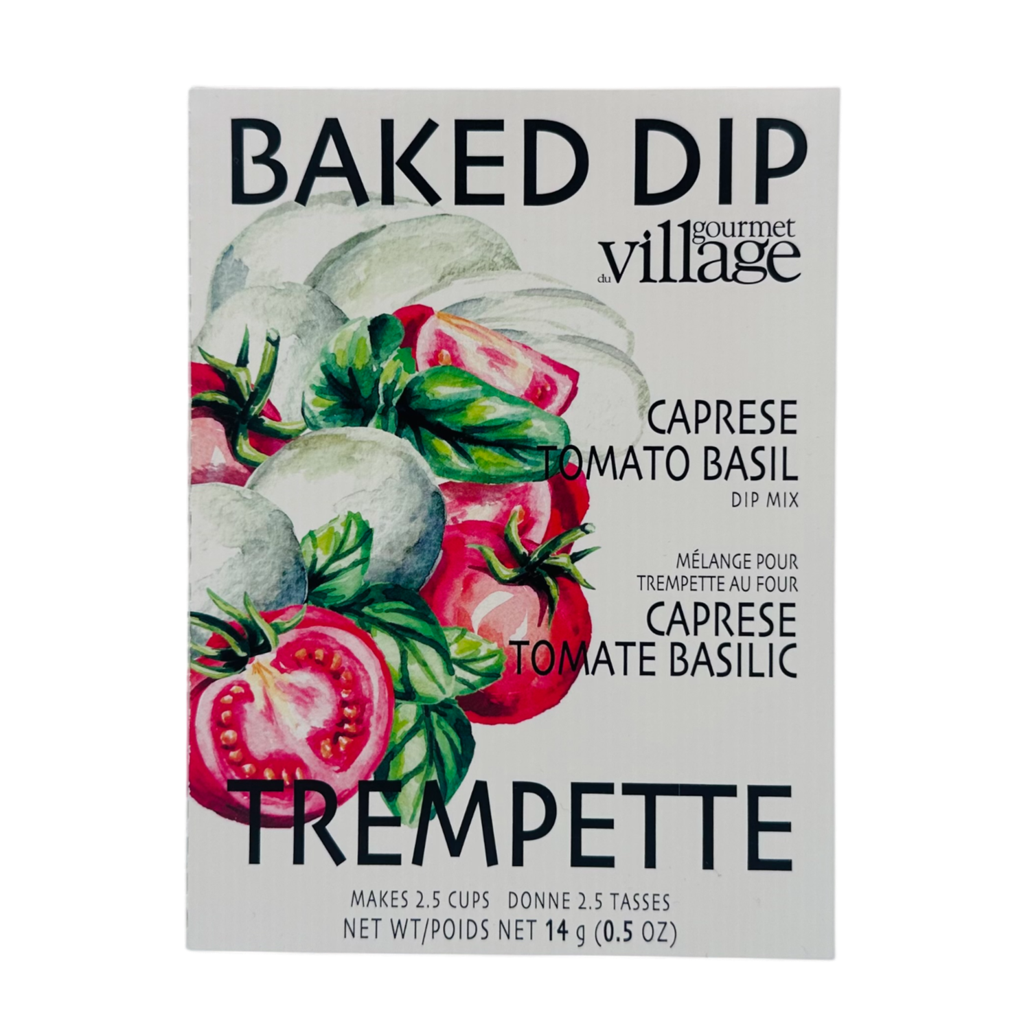 Trempette chaude - Caprese tomate-basilic Trempette chaude - Caprese tomate-basilic