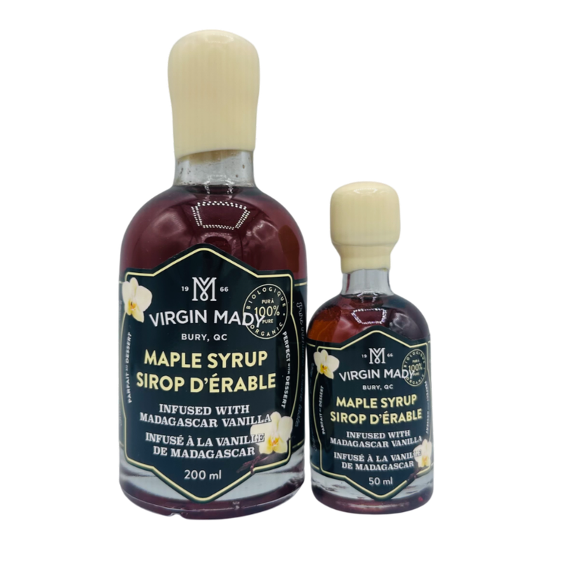Sirop d'érable Vanille de Madagascar