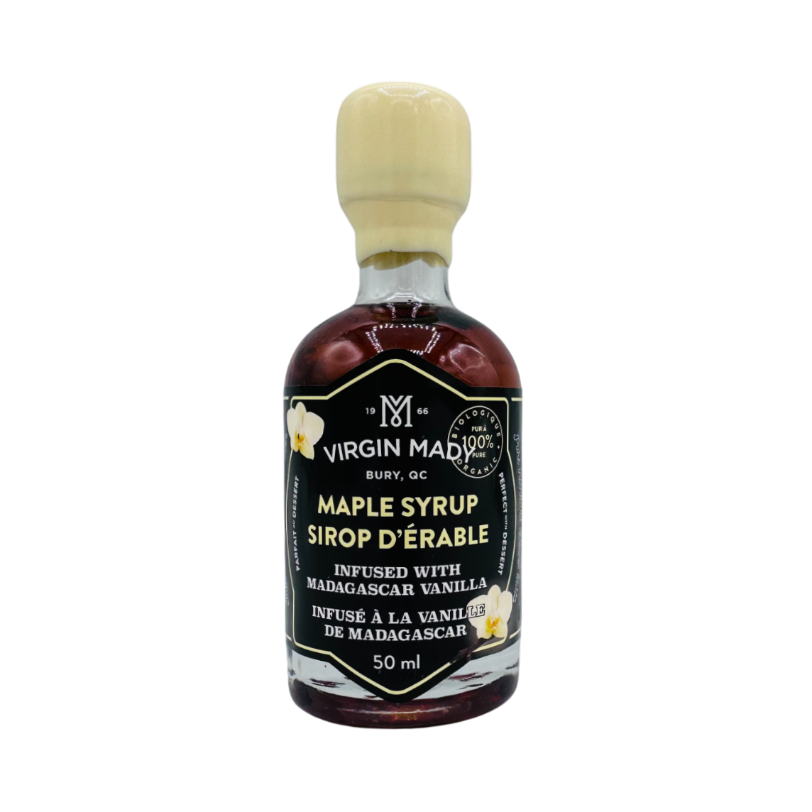 Sirop d'érable Vanille de Madagascar